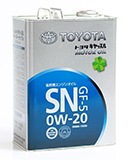 Toyota "SN 0W-20" 4л