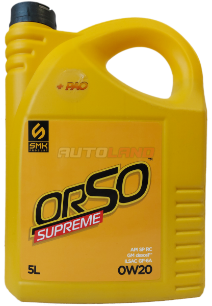 SMK PRODUKT ORSO Supreme 0W-20 5 л