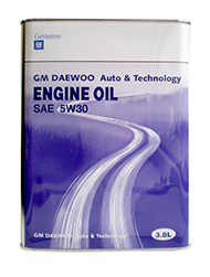 General Motors "GM Daewoo Engine Oil 5W-30" 4л